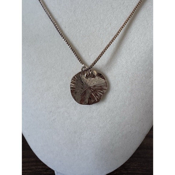 Nugget Necklace Gold Plated 25" Inches Adjustable Clasp Excellent Condition - Picture 4 of 6